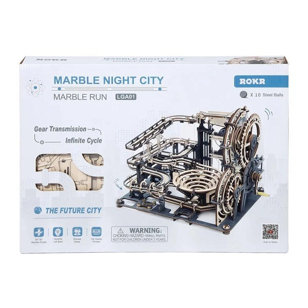 Robotime - Marble Run; Marble Night City