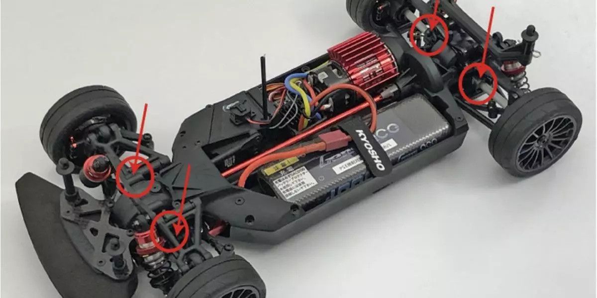 Kyosho - HD Diff Shaft (FZ02/2pcs)