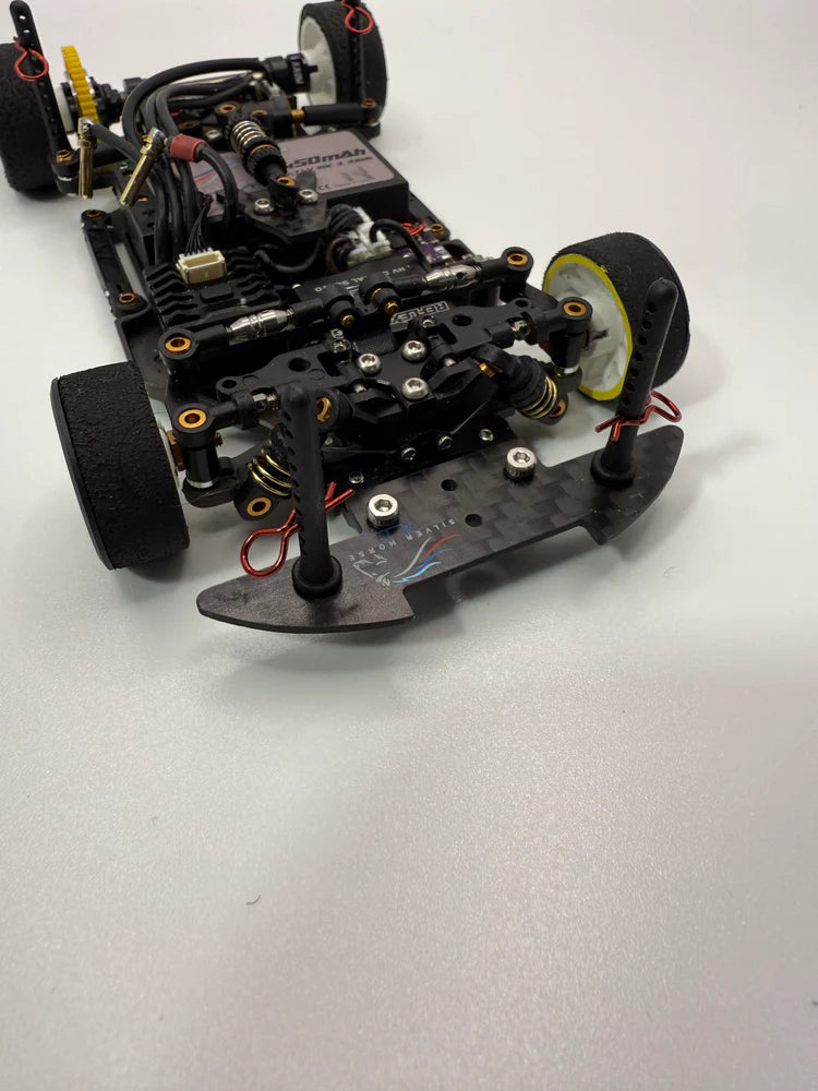 Silver Horse RC - Carbon Fiber Bumper Mount Kit for RAD012 Piranha Body