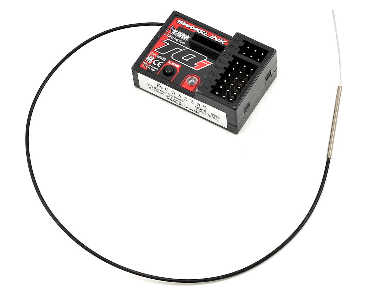 Traxxas - TQi™ 2.4 GHz (4-Channel) Intelligent Radio System Compatible with Traxxas Stability Management® Receiver