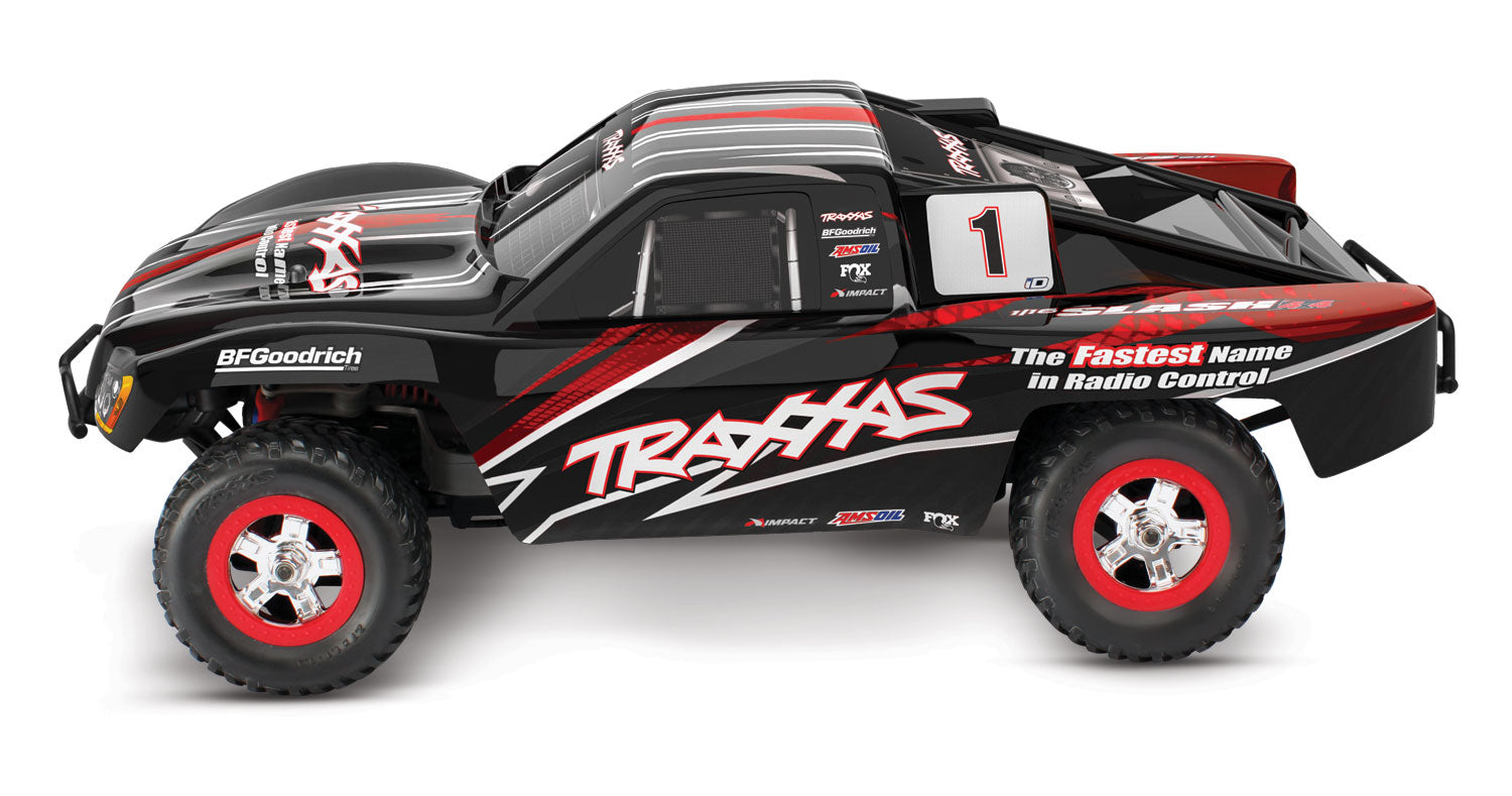 Traxxas - Slash 4X4 Performance 1/16 Scale, Battery & USB-C Charger Included, Black