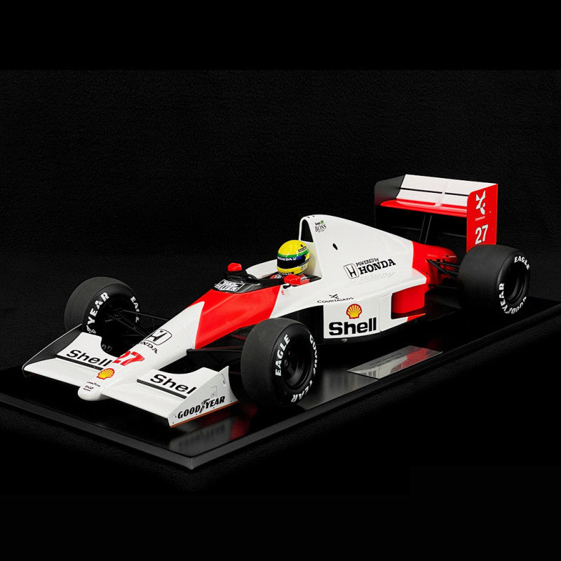 Minichamps - Ayrton Senna McLaren MP4/5B #27 Fórmula 1 Campeón del mundo 1990, escala 1:12