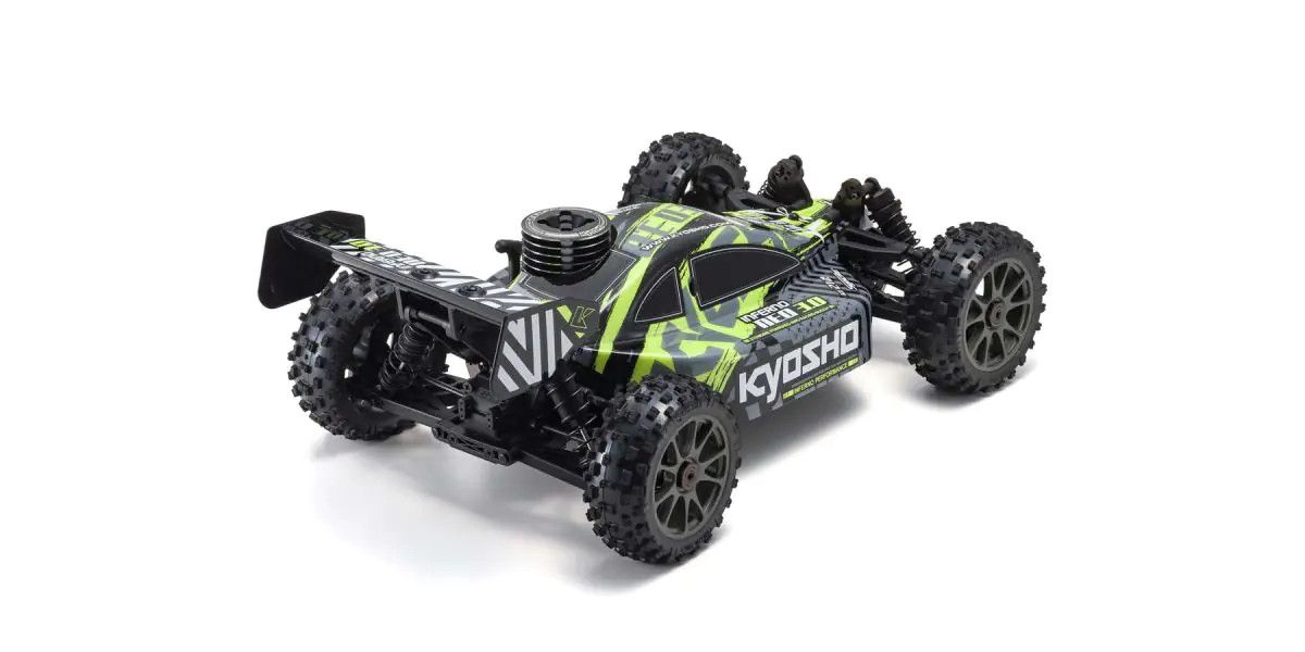 Kyosho - 1:8 Scale Radio Controlled GP Powered Racing Buggy readyset INFERNO NEO 3.0 Color type 6 Yellow