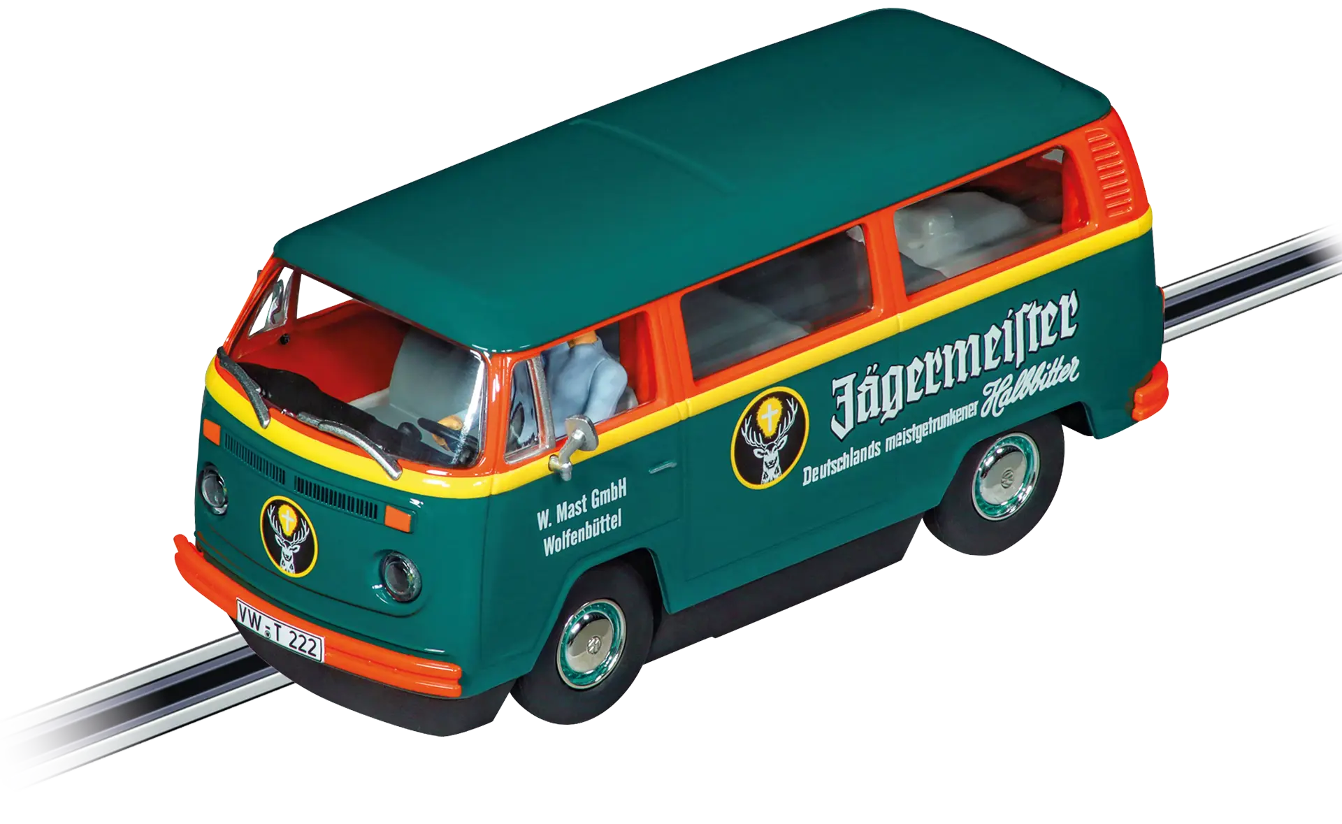 Carrera - "VW BUS T2b "J'germeister" Analogo, Escala 1/32