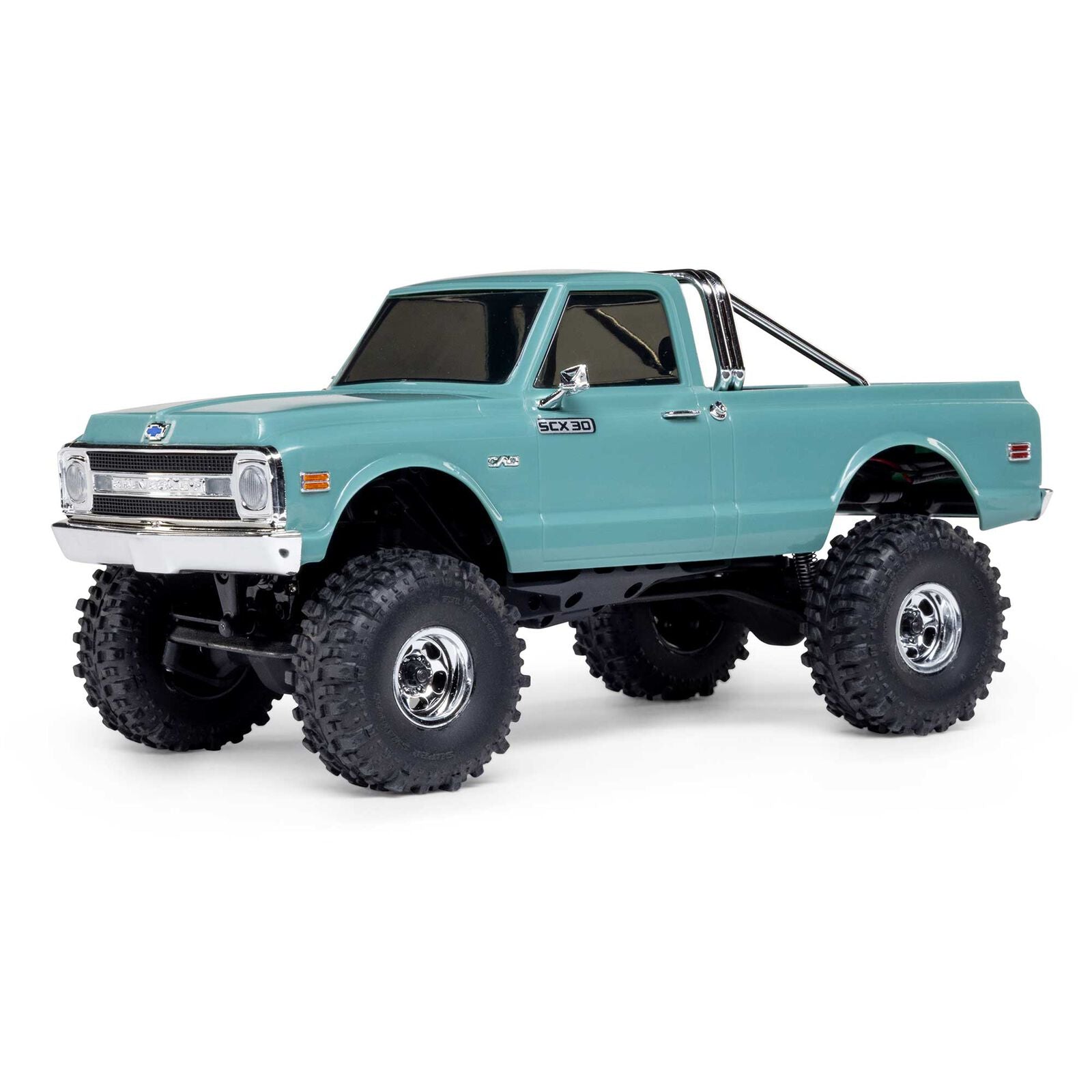 Axial - 1/30 Axial SCX30 Chevrolet K10 (Battery & Charger Included), Verde
