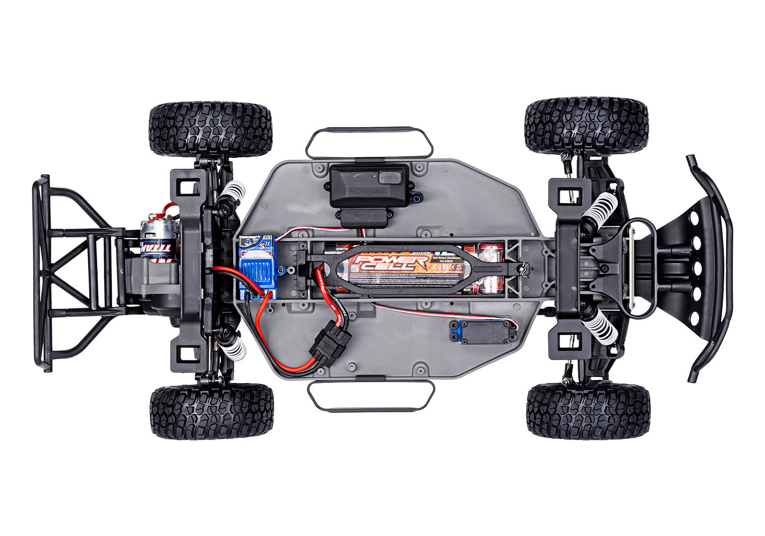 Traxxas - Slash 1/10 RTR 2WD Short Course Truck w/XL-5 ESC, TQ 2.4GHz Radio, Battery & USB-C Charger, Azul