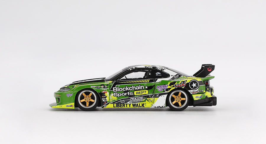 Mini GT - Nissan LB-Super Silhouette S15 SILVIA #555 V2 2024 Formula Drift Japan 1/64