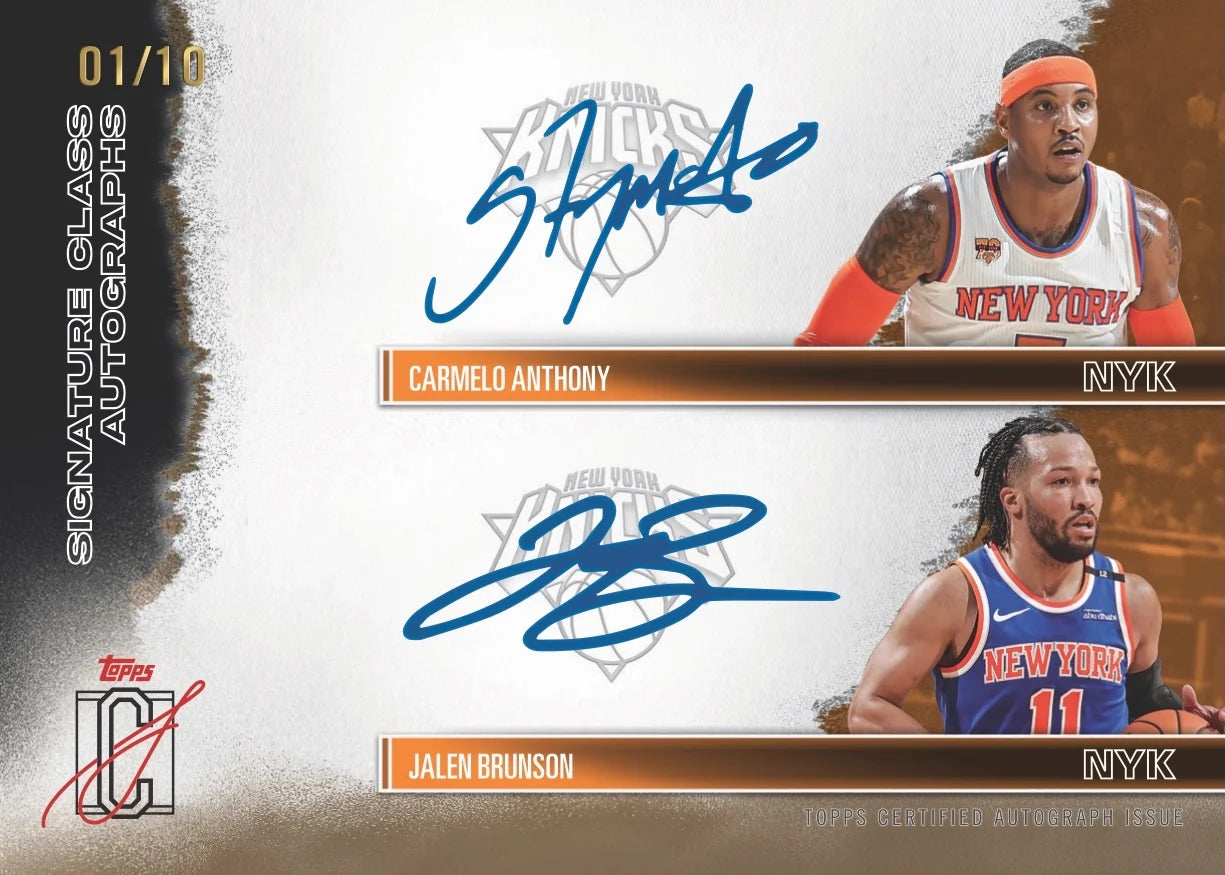 Topps - Signature Class Basketball 2025-26 - Mega Box