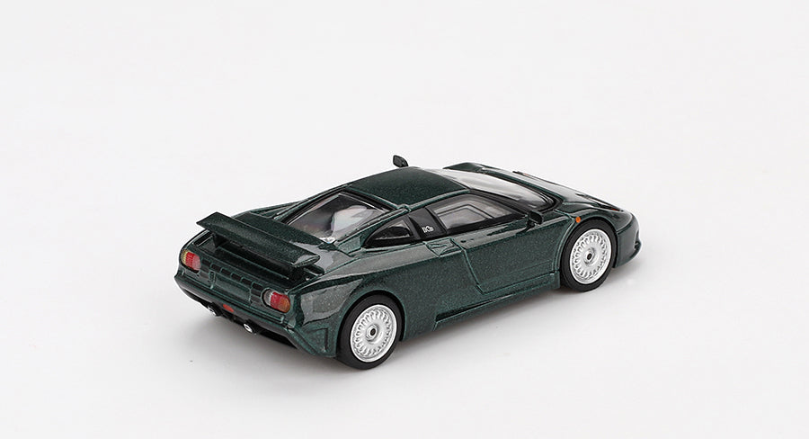 Mini GT - Bugatti EB110 GT Verde Scuro 1/64