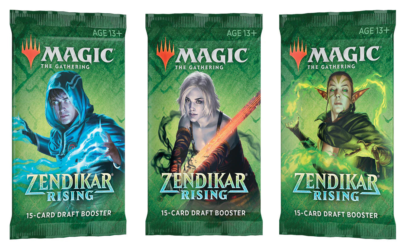 Magic MTG - Zendikar Rising - Draft Booster (Inglés) - Magic: The Gathering