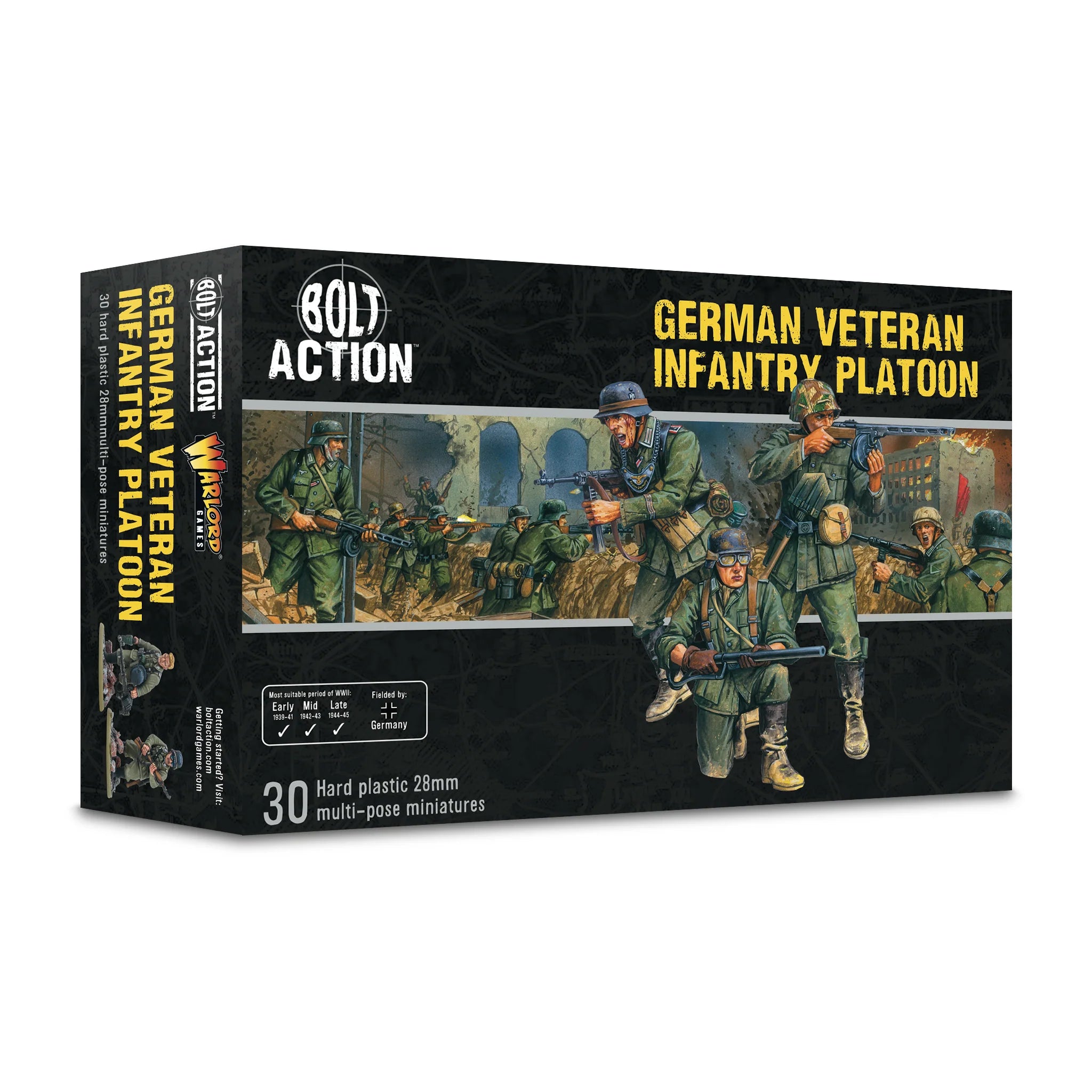 Warlord Games- German Veteran Infantry Platoon