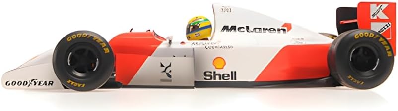 Minichamps - Ayrton Senna McLaren MP4/8 Dirty Version #8 ganador Europa GP F1 1993, escala 1:18