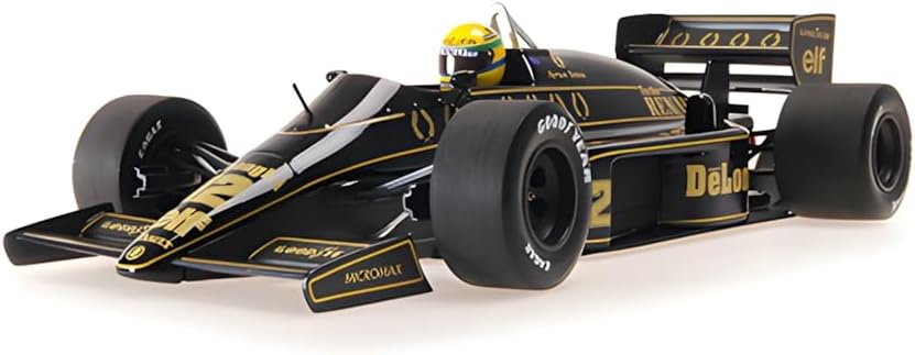 Minichamps - Ayrton Senna Lotus 98T Dirty Version #12 F1 1986, escala 1:18