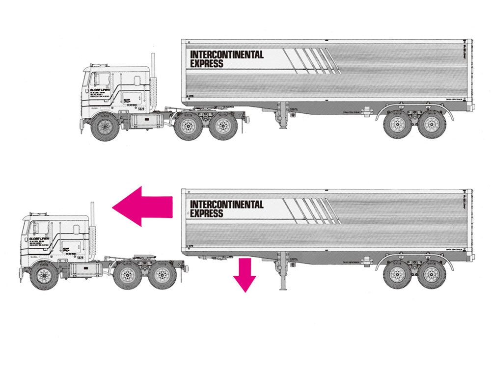 Tamiya - 1/14 Semi Motorized Support Legs