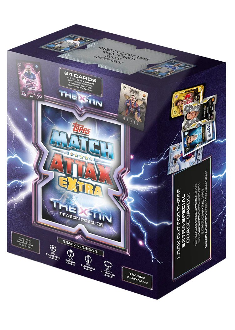 Topps - Match Attax Extra, The X-Tin 2025/26