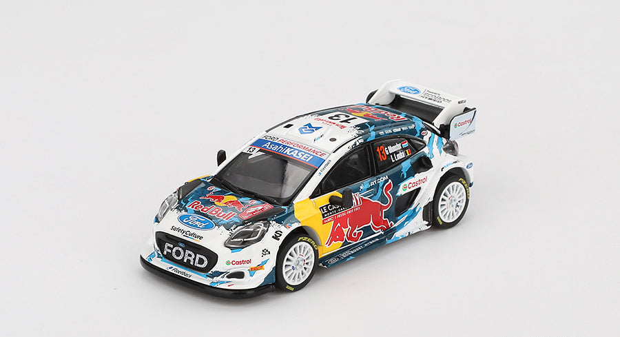 Mini GT - Ford Puma Rally1 #13 M-Sport Ford WRT 2024 Rally Monte Carlo 1/64