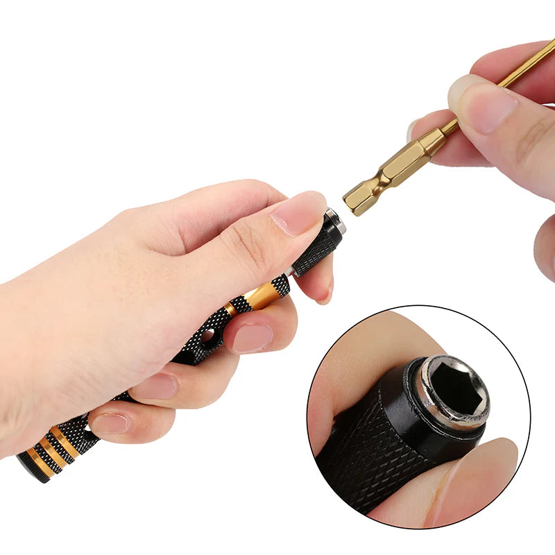 INJORA - 8-in-1 Hex, Phillips Screwdriver, Nut Drivers Quick Change Tool Kit for 1/24 1/18 Mini RC
