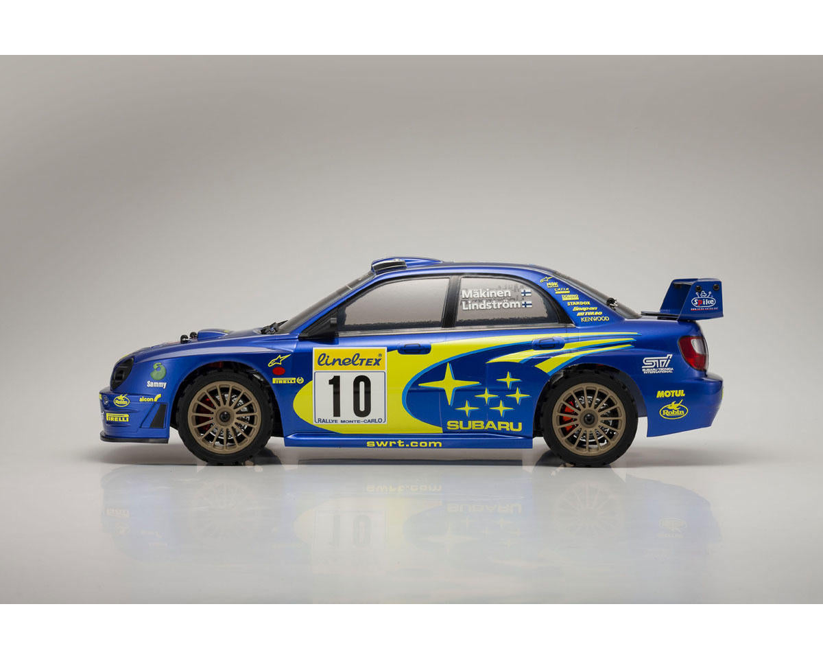 Kyosho - 1:10 Scale Radio Controlled Electric Powered 4WD FAZER Mk2 FZ02-R Series readyset Subaru Impreza WRC 2002