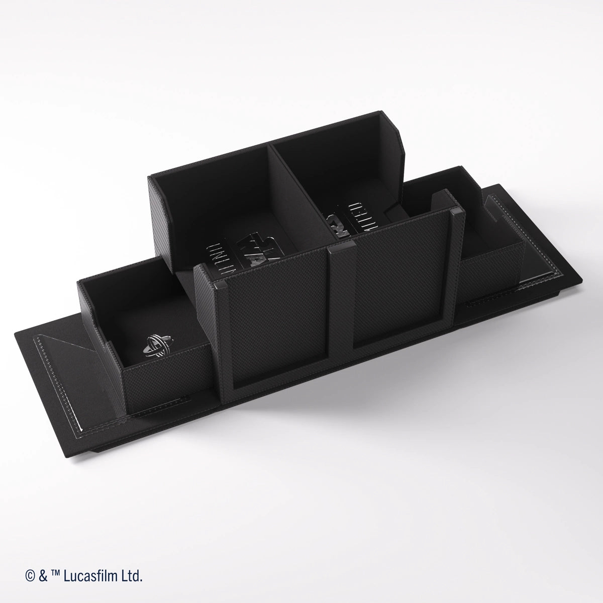 Gamegenic - Star Wars: Unlimited - Double Deck Pod - Estuche para tarjetas - Negro