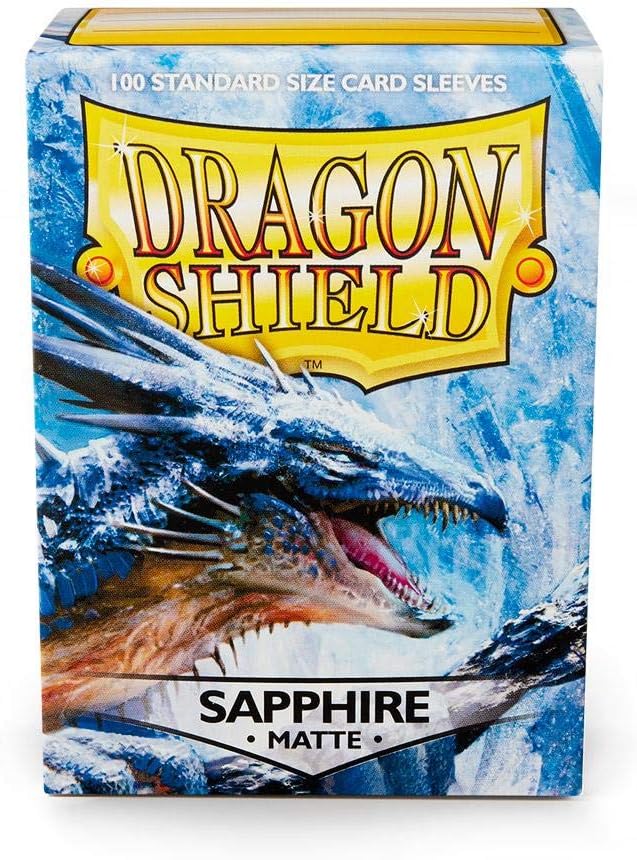 Arcane Tinmen - Dragon Shield - Sapphire - Matte Sleeves - Standard Size