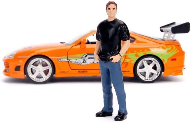 Jada Toys - Fast & Furious Brian's Toyota Supra, escala 1:24