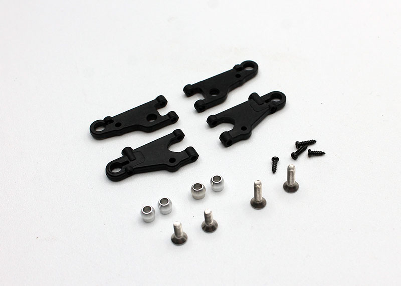 Reflex Racing -  RX28-045G2 Reflex Racing RX28 G2 A Arm Set (Black-Medium)