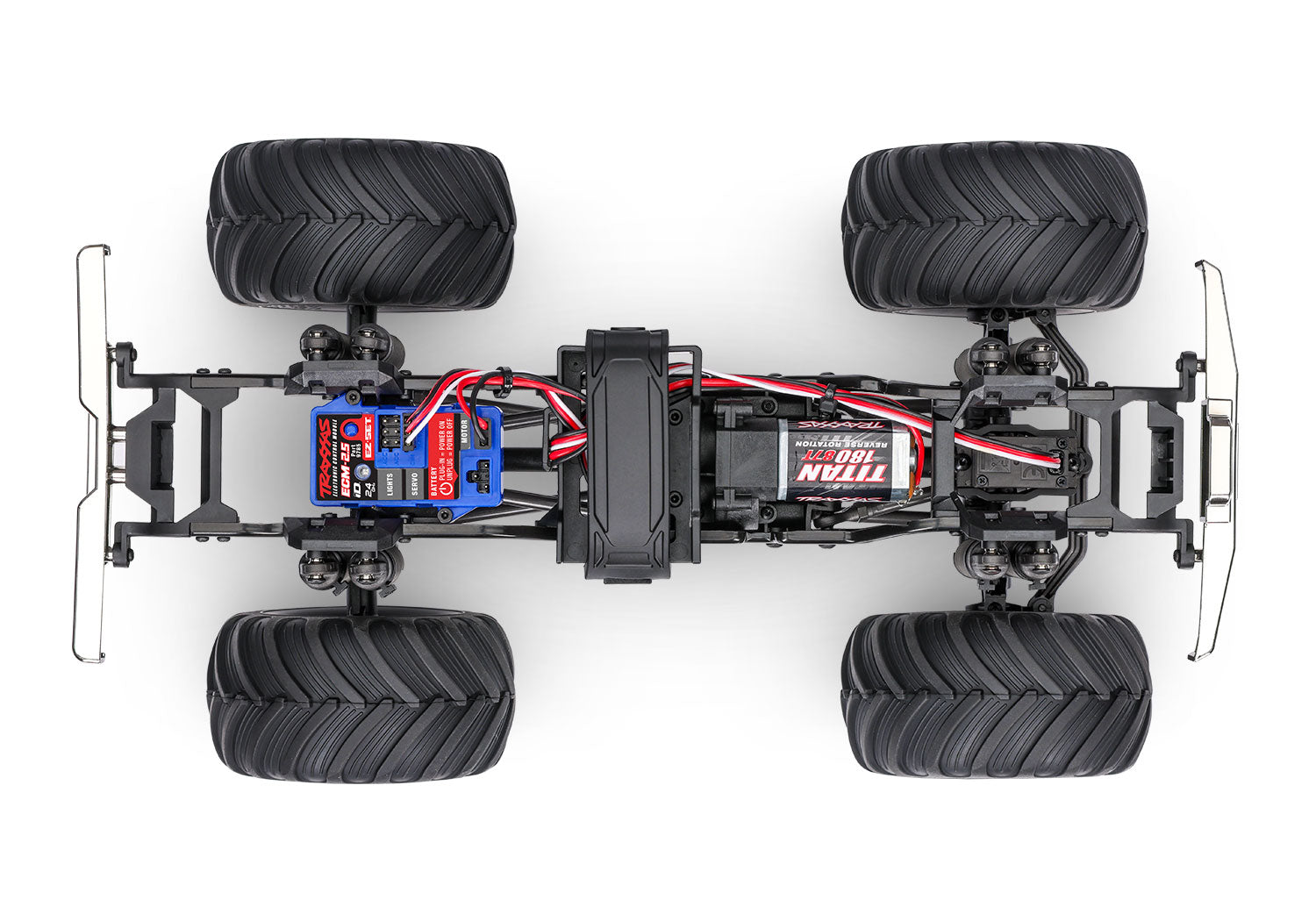 Traxxas - 1/18 Trx-4MT Chevrolet K10 4X4 Monster Truck, Negra