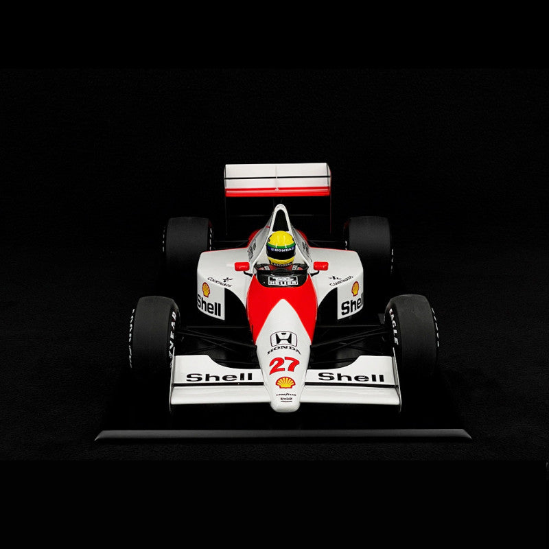Minichamps - Ayrton Senna McLaren MP4/5B #27 Fórmula 1 Campeón del mundo 1990, escala 1:12