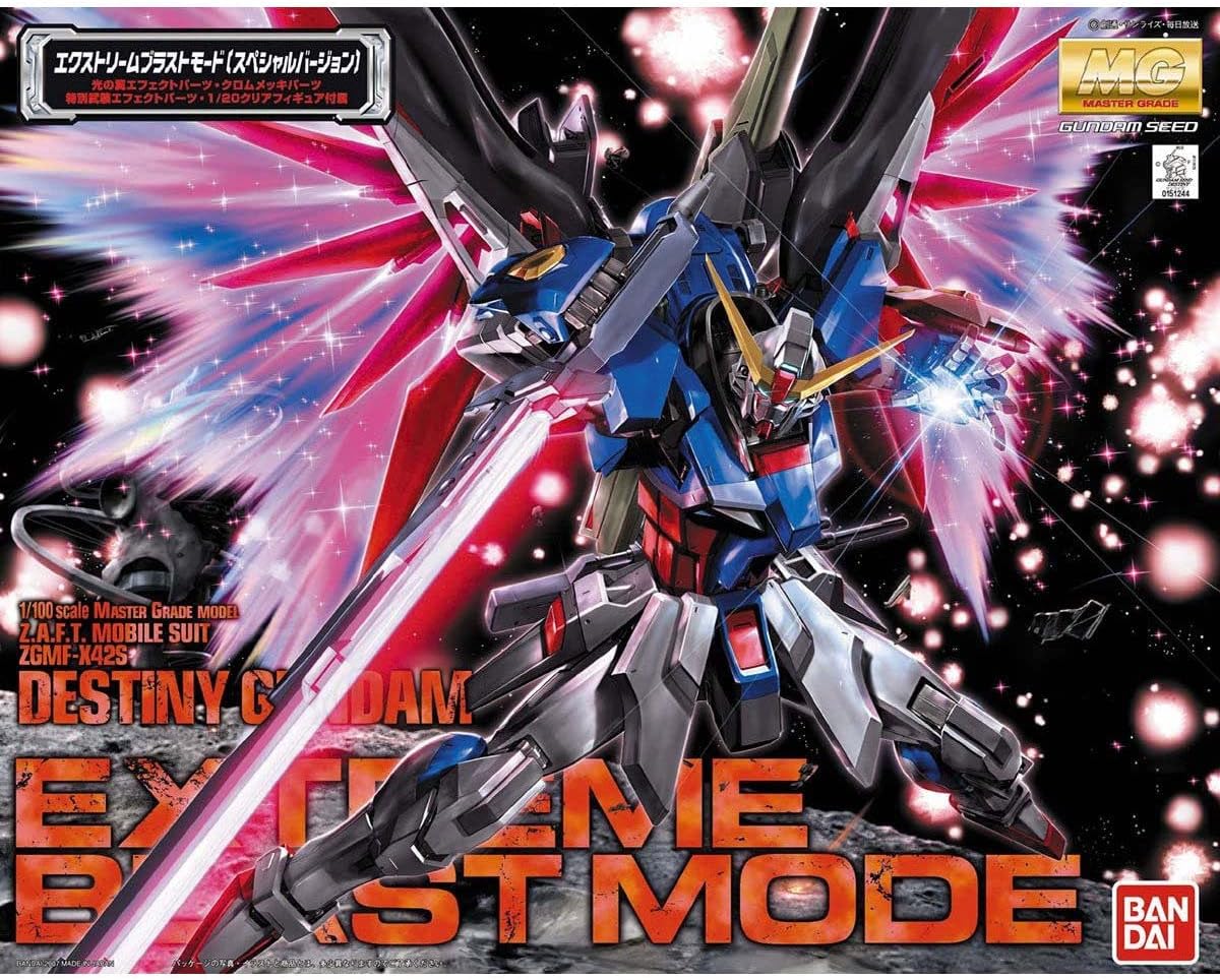 Bandai - 1/100 MG Destiny Gundam (Extreme Blast Mode) "Gundam SEED Destiny"