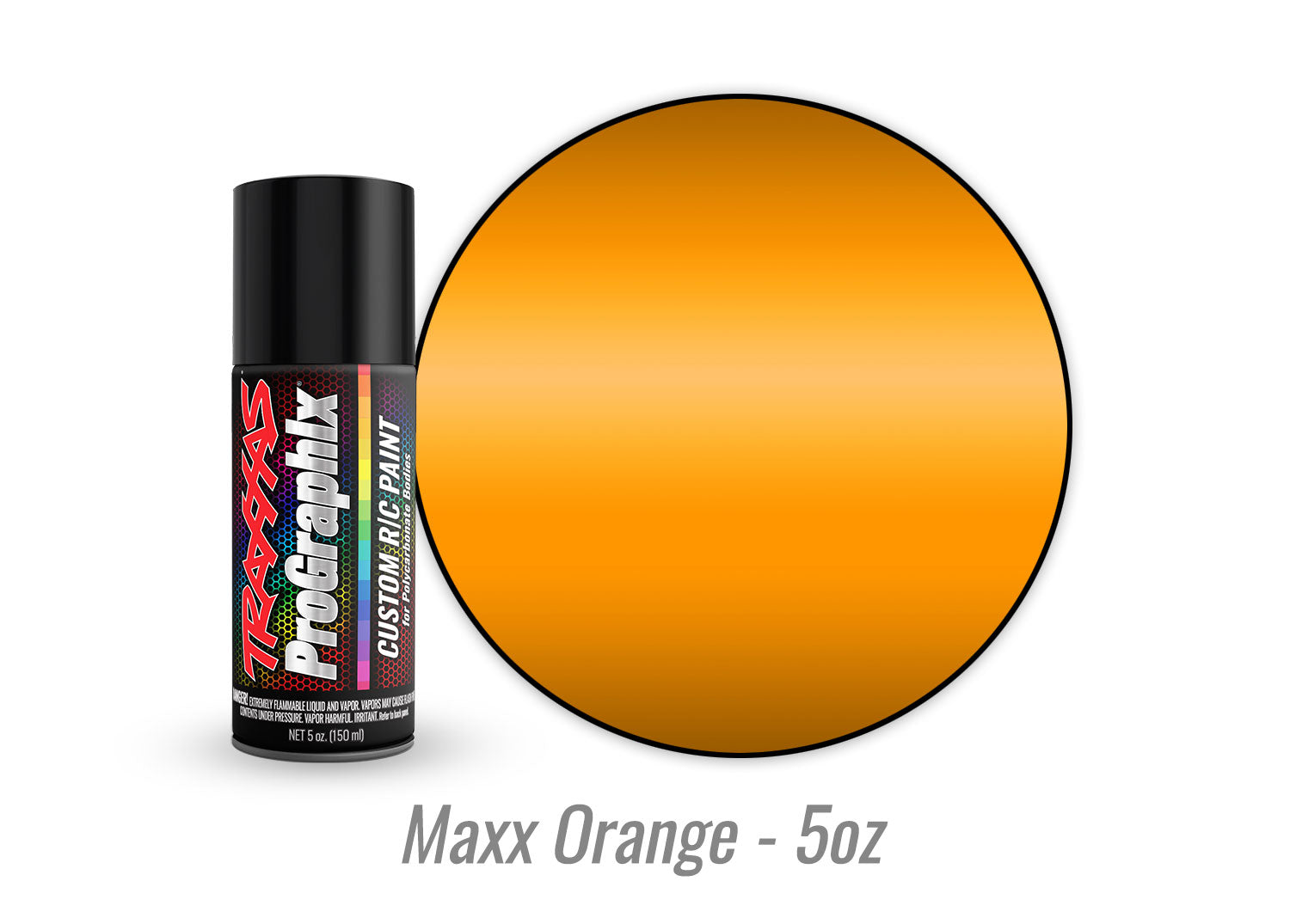 Traxxas - ProGraphix "Maxx Orange" Custom R/C Lexan Spray Paint (5oz)