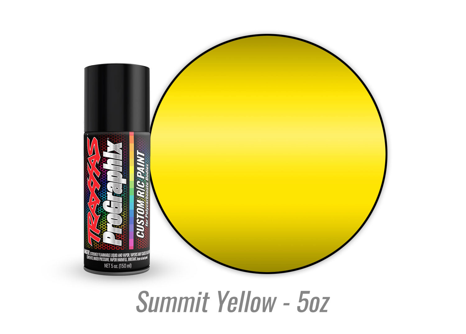 Traxxas - ProGraphix "Summit Yellow" Custom R/C Lexan Spray Paint (5oz)