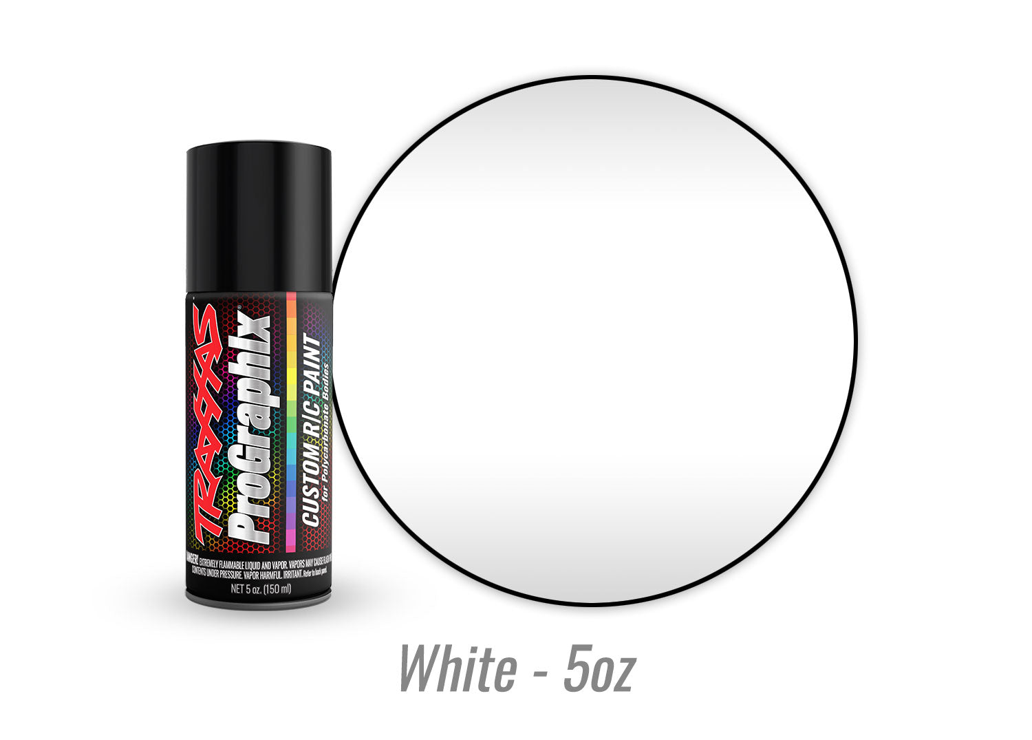 Traxxas - ProGraphix "White" Custom R/C Lexan Spray Paint (5oz)