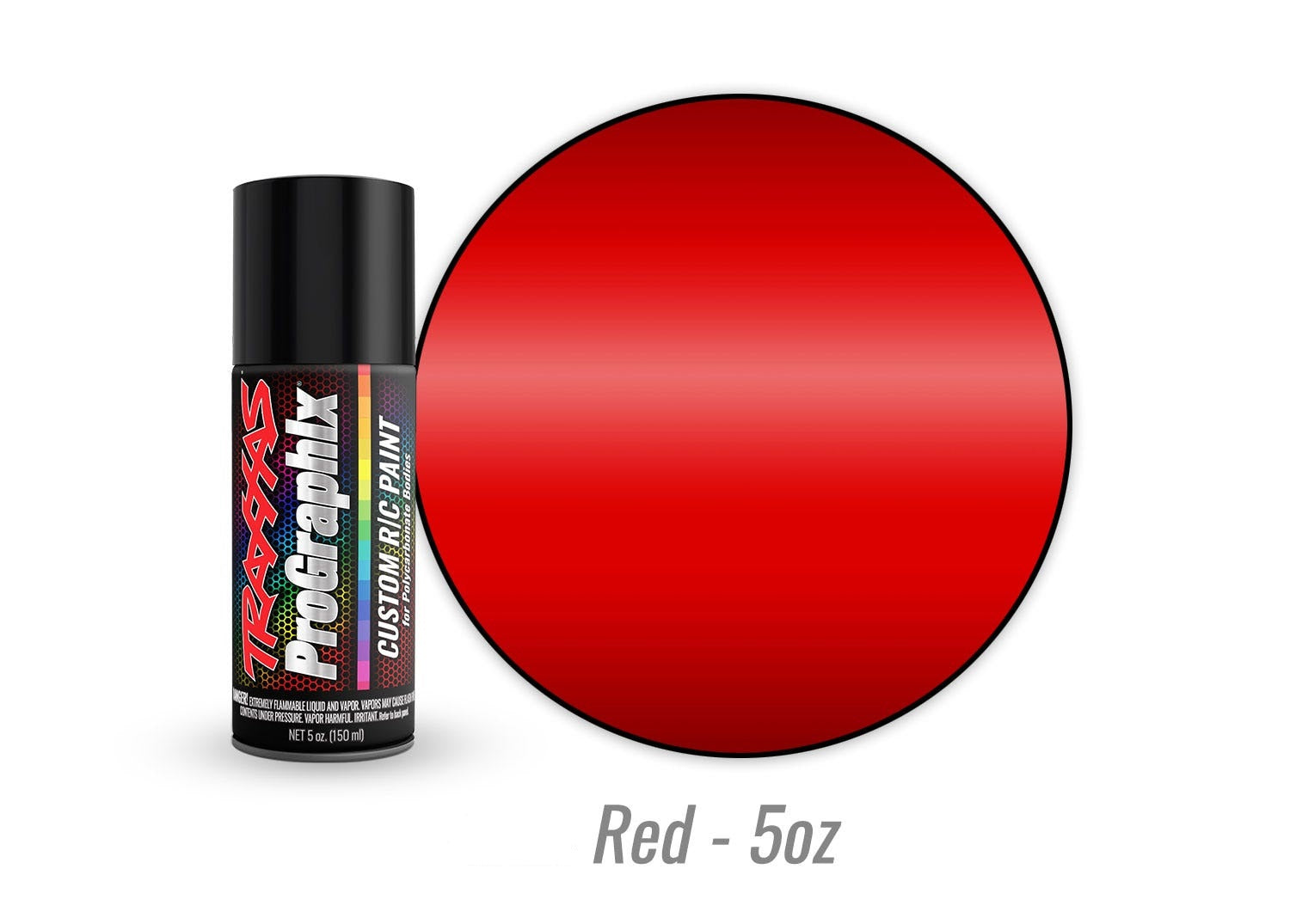 Traxxas - ProGraphix "Race Red" Custom R/C Lexan Spray Paint (5oz)