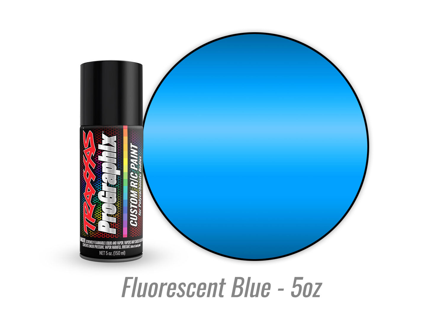 Traxxas - ProGraphix "Fluorescent Blue" Custom R/C Lexan Spray Paint (5oz)