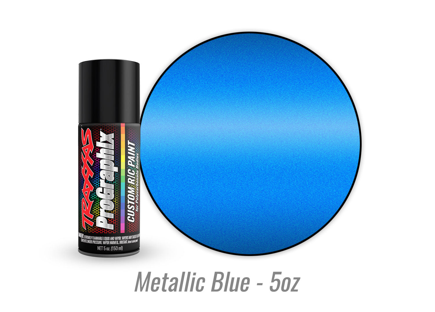Traxxas - ProGraphix "Metallic Blue" Custom R/C Lexan Spray Paint (5oz)