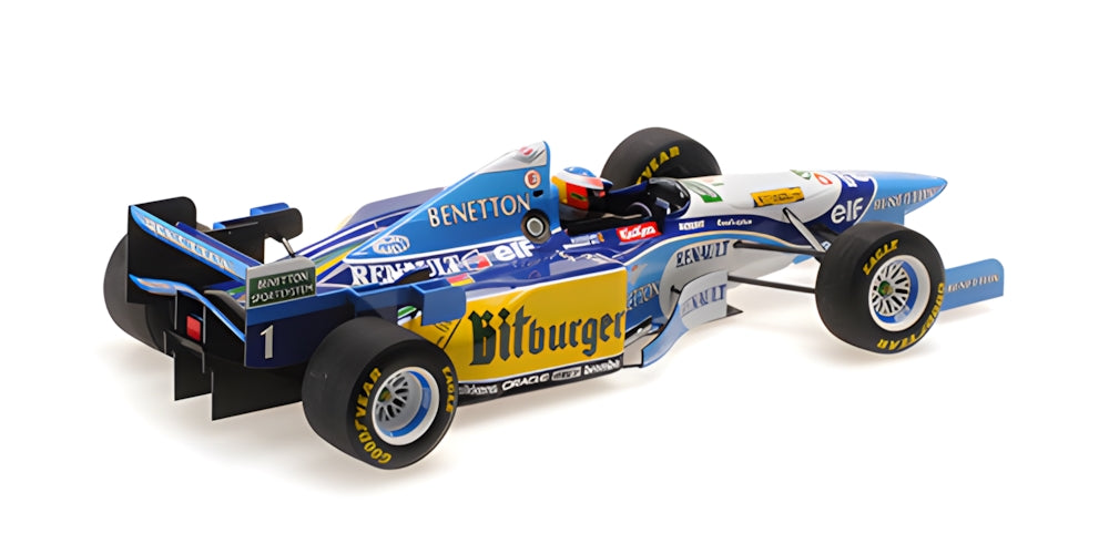 Minichamps - Michael Schumacher Benetton B195 #1 Winner European GP F1 1995, escala 1:18