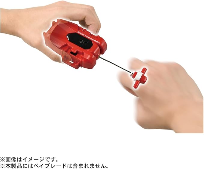 Takara Tomy - Beyblade X BX-47 Launcher de Cuerdas L Rojo Ver.