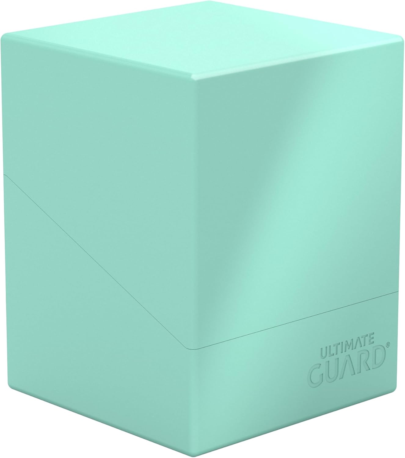 Ultimate Guard - Deck Case: Boulder 100+ Standard Size- Solid Mint Green