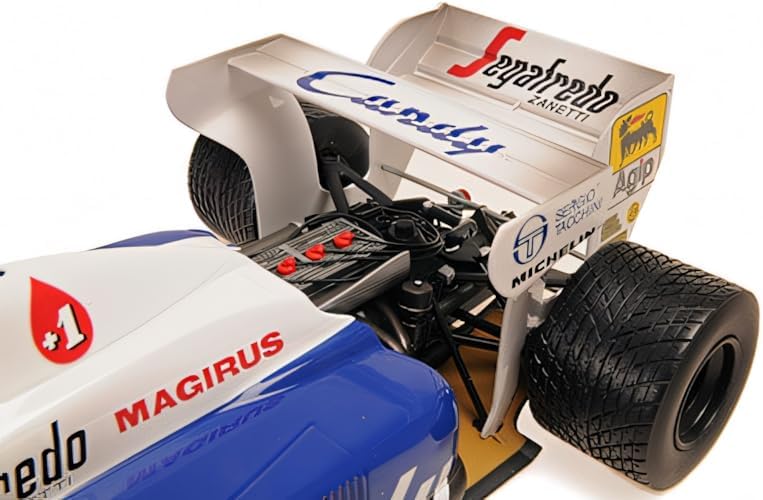 Minichamps - Ayrton Senna Toleman TG184 Dirty Version #19 2do Mónaco GP F1 1984, escala 1:18
