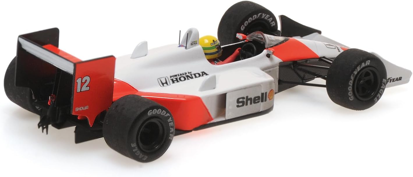 Minichamps - Ayrton Senna McLaren MP4/4 #12 F1 World Champion 1988 Dirty Version, escala 1:43