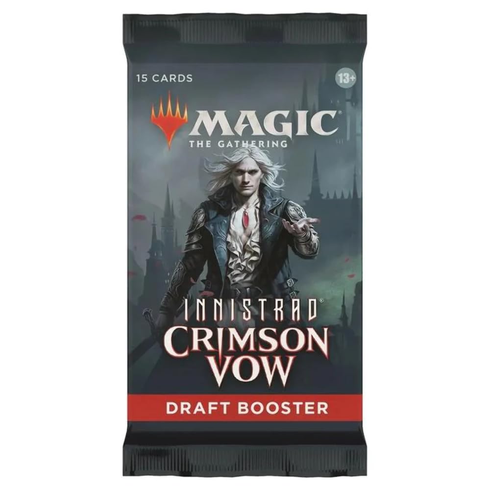 Magic MTG - Innistrad Crimson Vow - Draft Booster (Inglés) - Magic: The Gathering