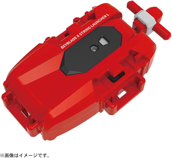 Takara Tomy - Beyblade X BX-47 Launcher de Cuerdas L Rojo Ver.