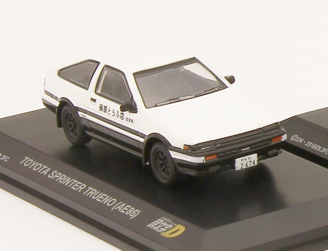 Kyosho - INITIAL D Toyota Sprinter Trueno (AE86) (Fujiwara Takumi), escala 1:64