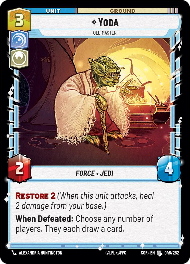 SWU Spark of the Rebellion - 045 Yoda