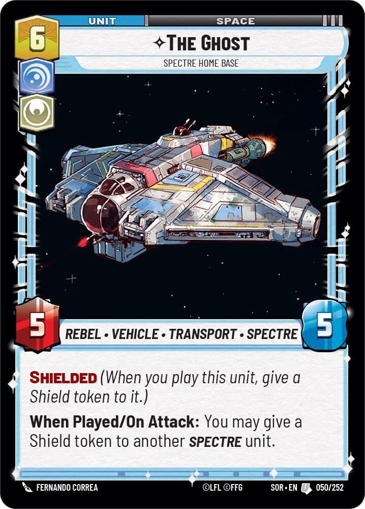 SWU Spark of the Rebellion - 050 The Ghost