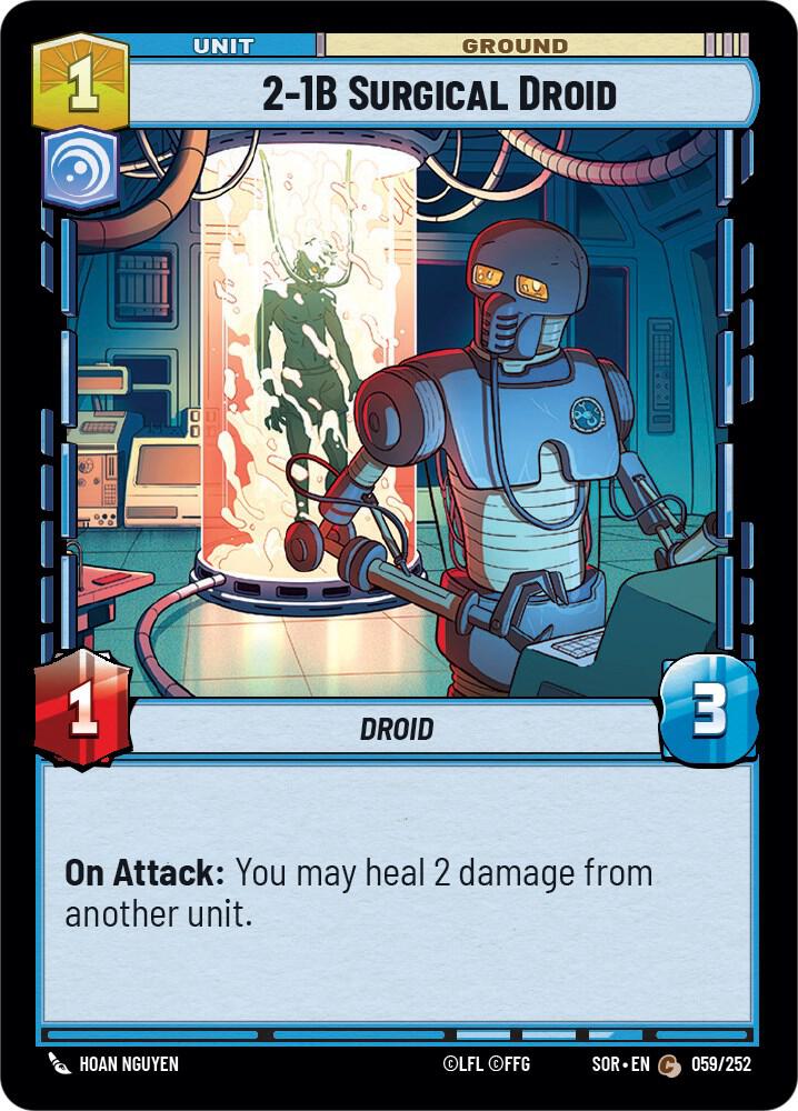 SWU Spark of the Rebellion - 059 2-1B Surgical Droid