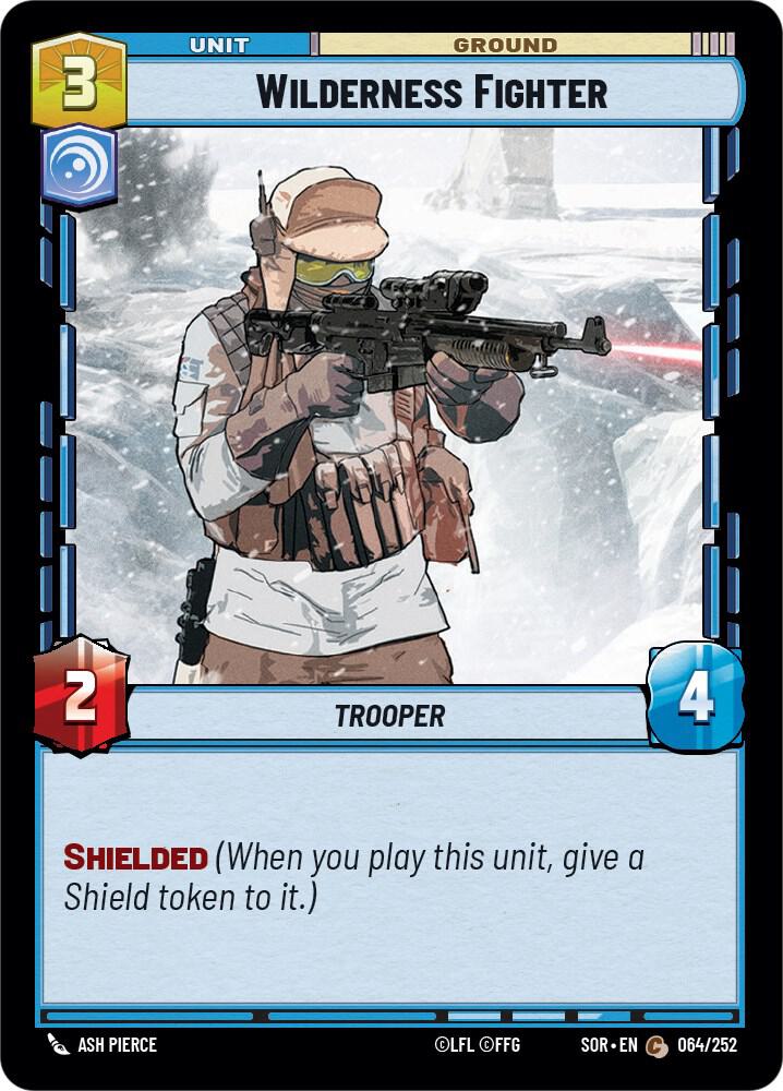 SWU Spark of the Rebellion - 064 Wilderness Fighter