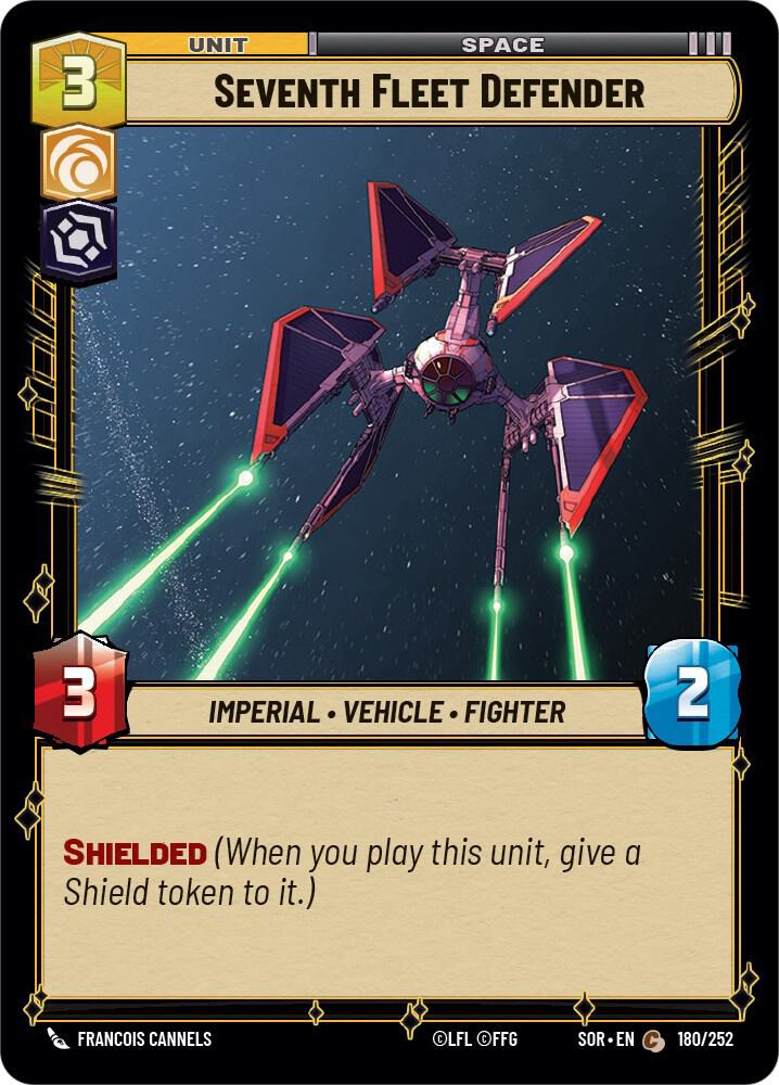 SWU Spark of the Rebellion - 180 Seventh Fleet Defender