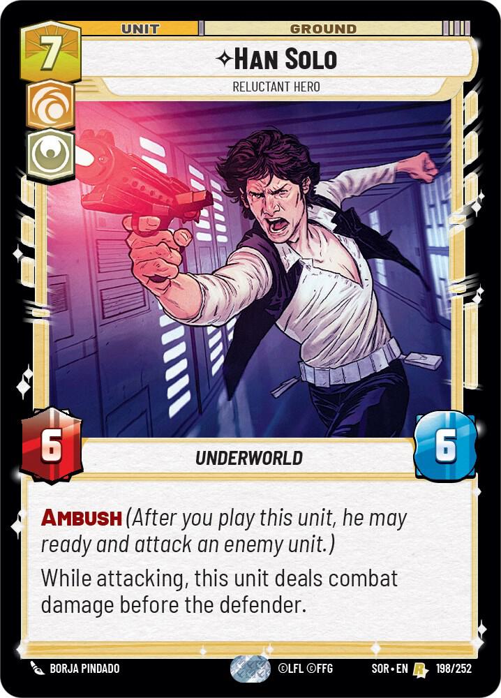 SWU Spark of the Rebellion - 198 Han Solo