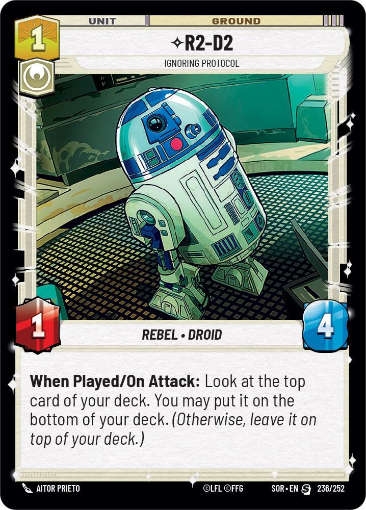 SWU Spark of the Rebellion - 236 R2-D2